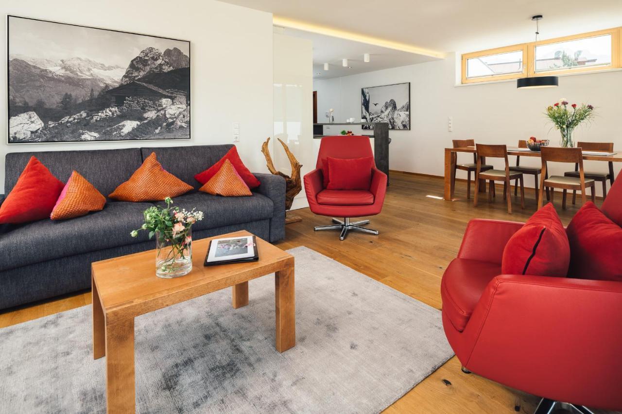 Schneeweiss Lifestyle - Apartments - Living Serfaus Eksteriør billede