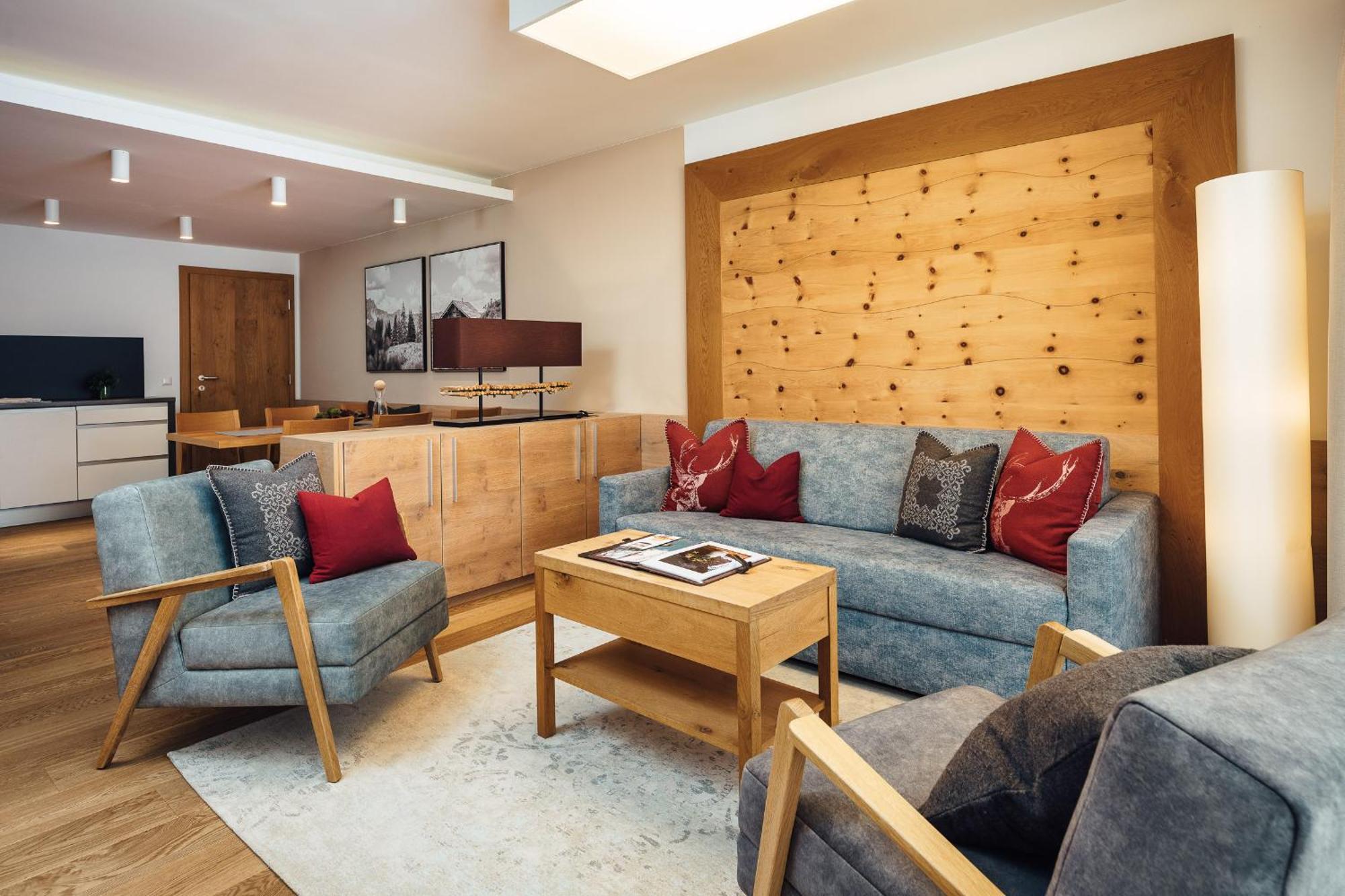 Schneeweiss Lifestyle - Apartments - Living Serfaus Værelse billede